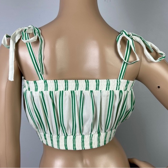 NEW PRIVACY PLEASE REVOLVE STRIPED CROP TOP - Picture 7 of 8